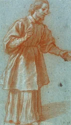 Studie eines Hohepriesters